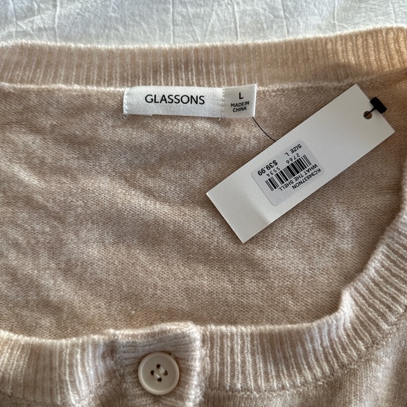 Glassons Cropped Cardigan Sweater - Picture 4 of 5